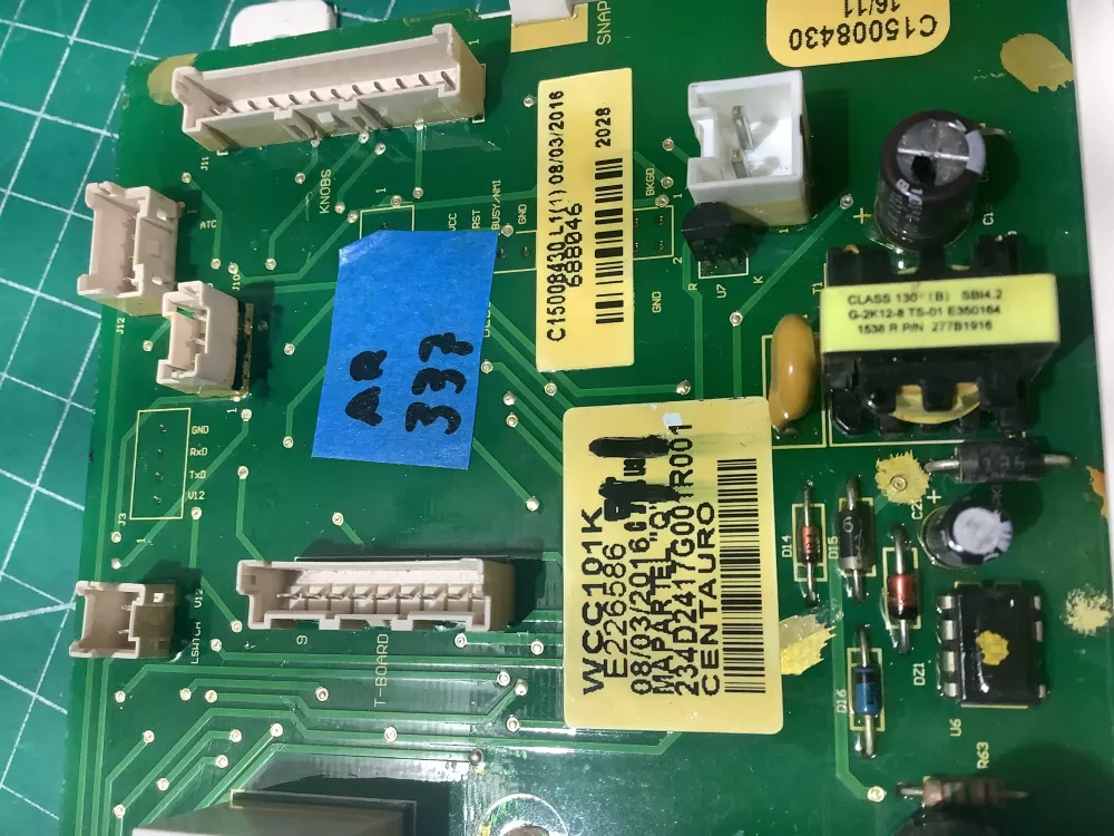 GE Hotpoint WCC101K Washer Control Board AZ190320 | AR337