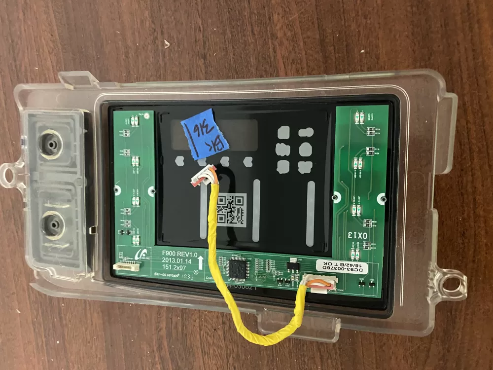 Samsung DC93 00376D Washer Control Board AZ27233 | BK316