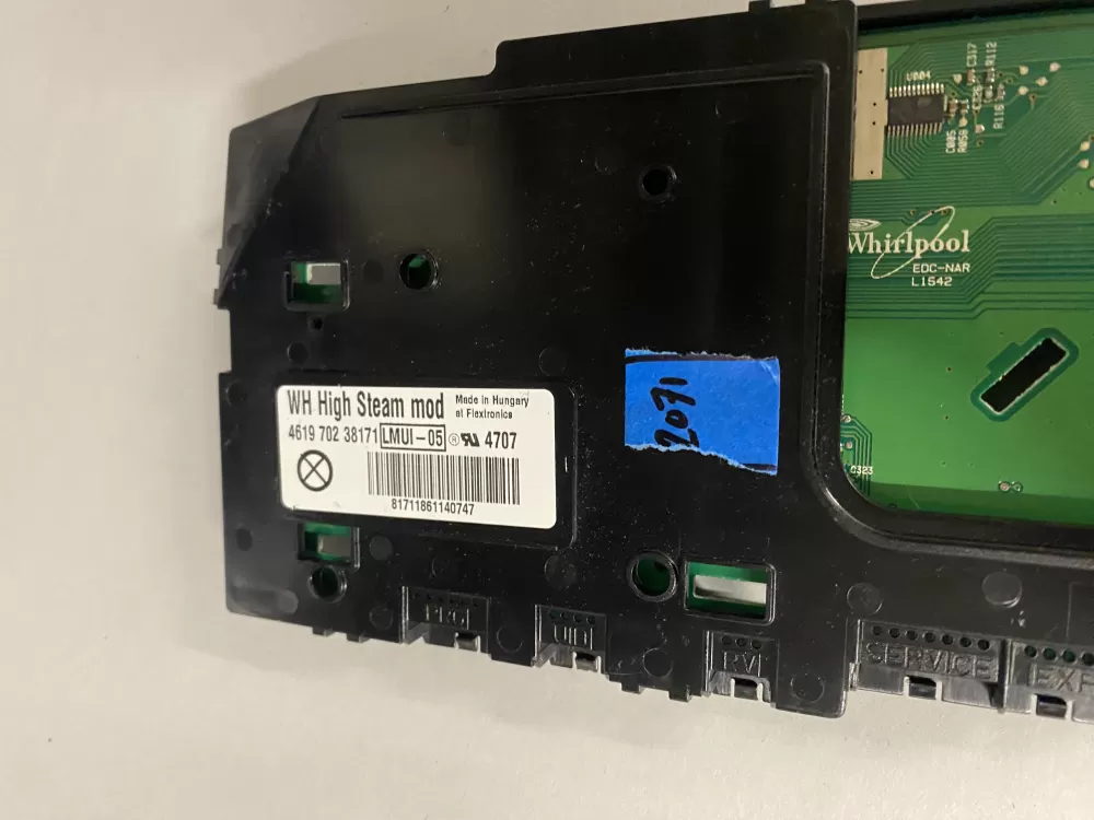 Whirlpool 4619 702 38171 Washer Control Board AZ226332 | BK2071