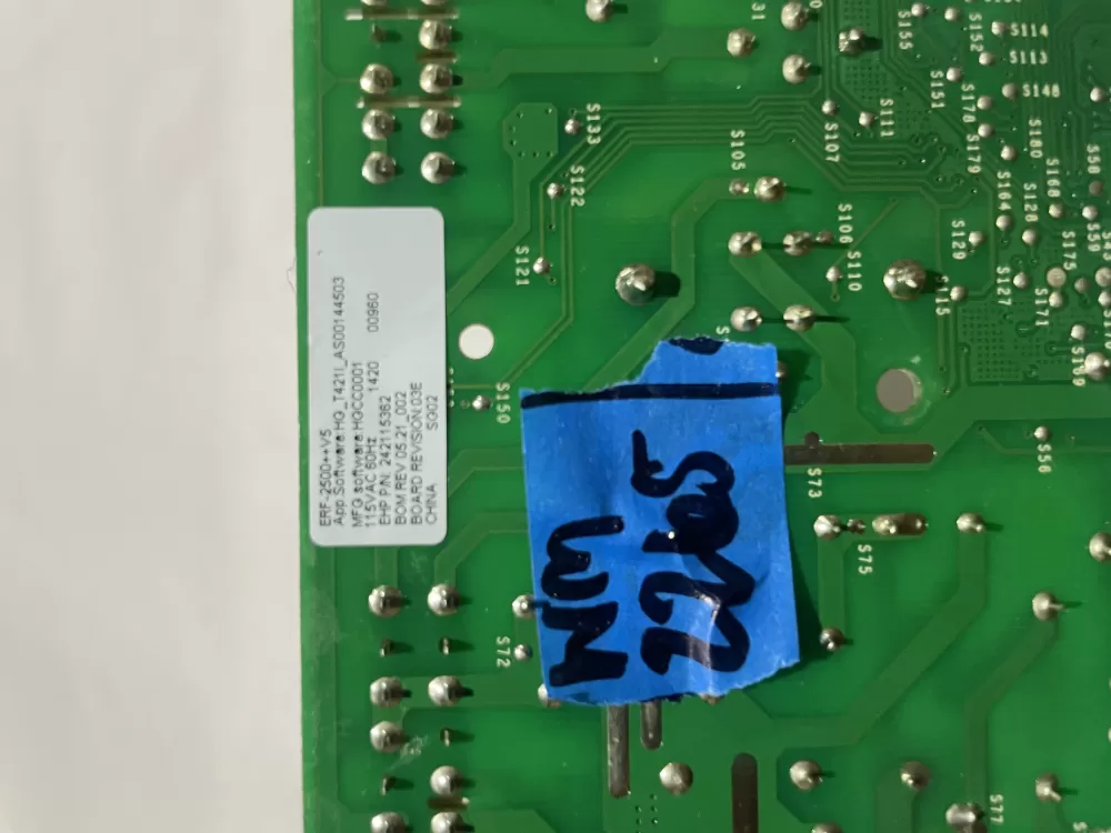 Frigidaire 242115362  Refrigerator Main Board AZ124118 | Wm2265