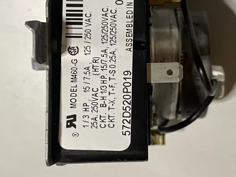 GE 572D520P019 WE4M189 Dryer Timer AZ30712 | WM201