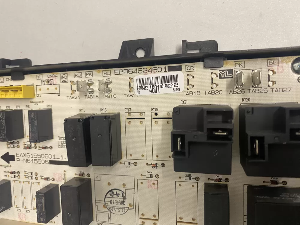 LG EBR64624501 EBR64624601 Range Control Board Relay Power AZ225156 | BK819