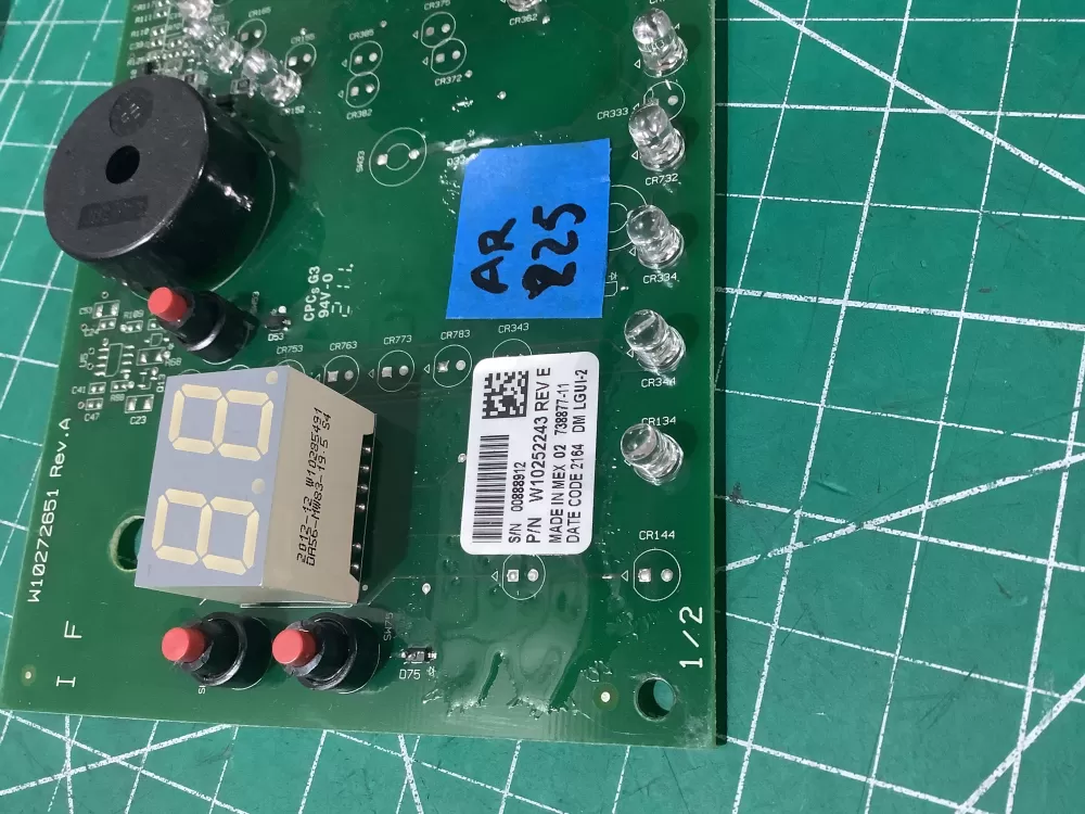 Whirlpool Maytag W10252243 Washer Control Board AZ199556 | ARV225