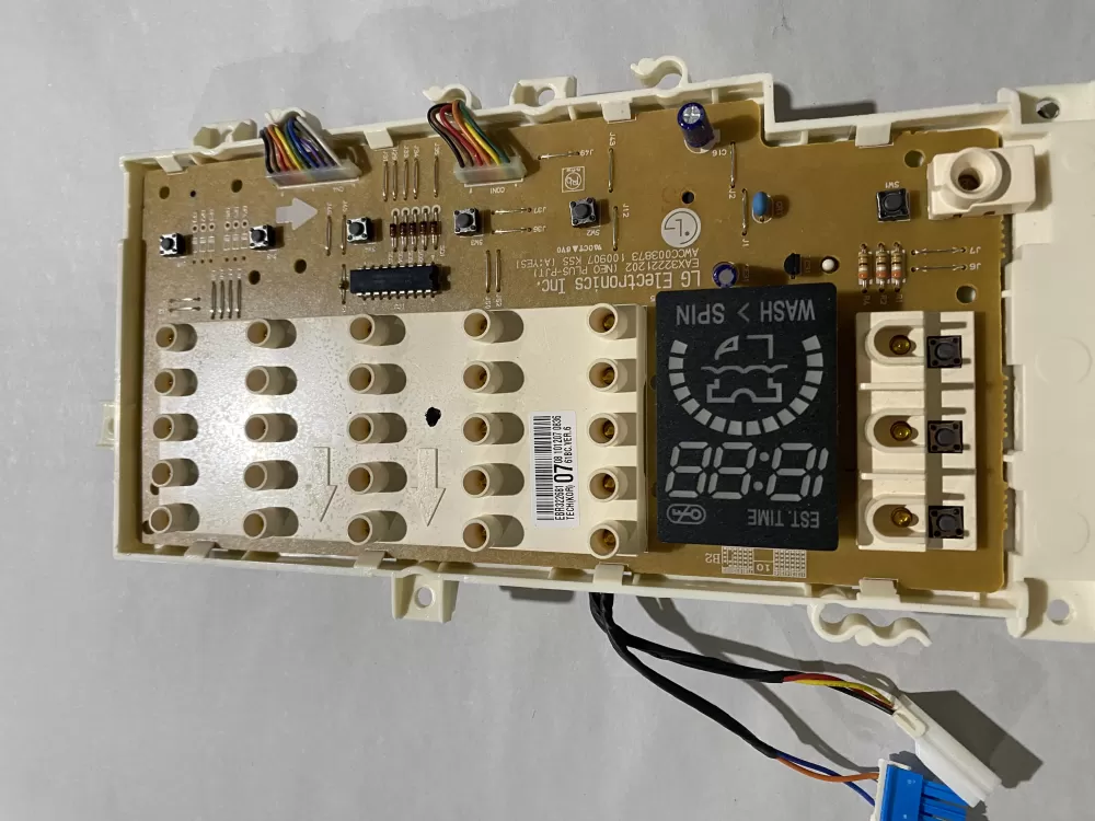LG EBR32268107 Washer User Interface Display Control Board AZ190834 | BKV874