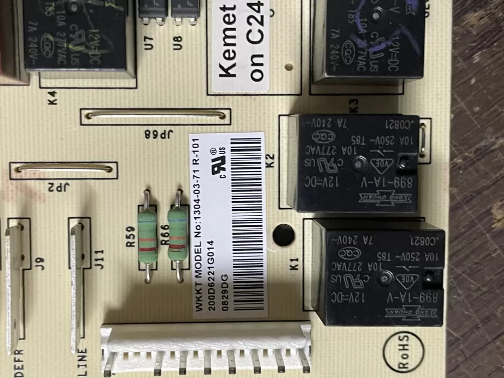GE WR55X10942 WR55X10699 200D6221G014 EBX1110P002 200D6221G016 Refrigerator Control Board