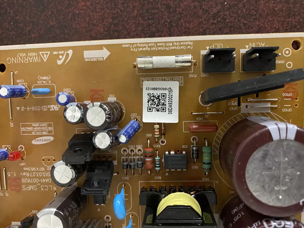 Samsung DA92 00215P Refrigerator Control Board AZ32892 | BK1682