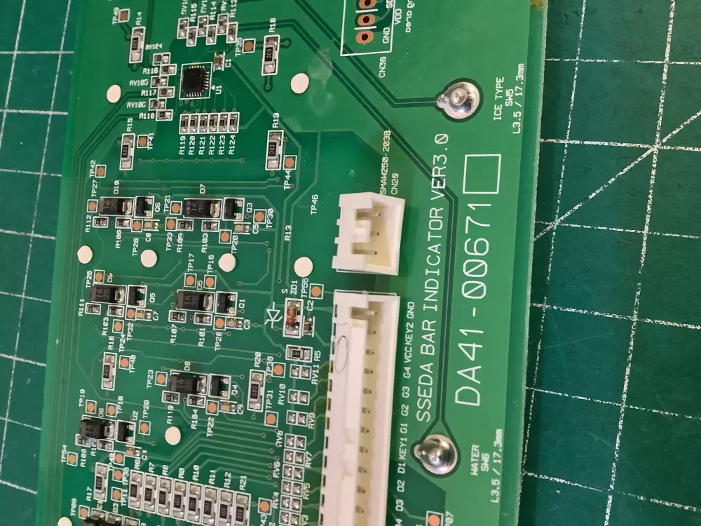 Samsung DA41-00671 Refrigerator Control Board AZ196465 | NR307