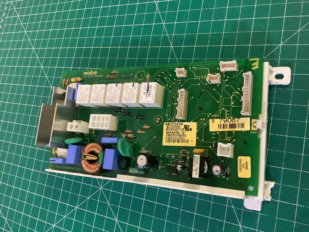GE 189D5035G002 WH12X20274 Washer Control Board