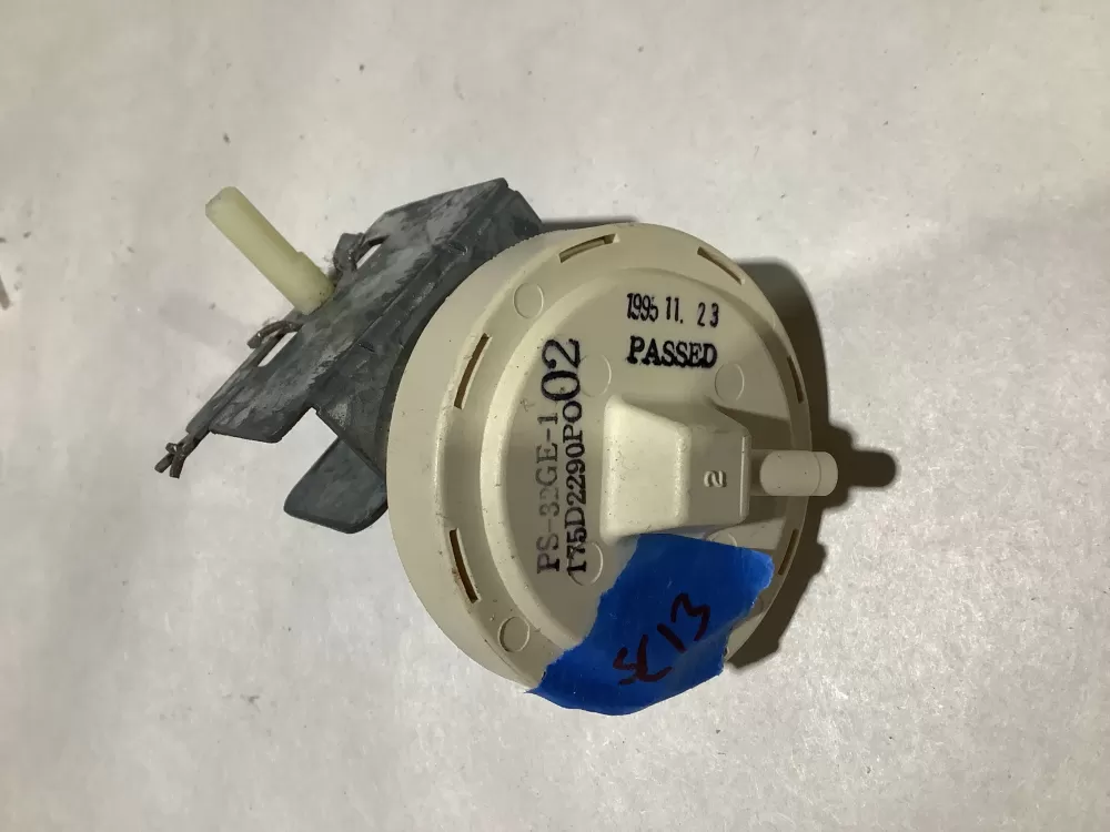 GE WH12X10076 175D2290P062 Washer Pressure Switch AZ104985 | Sl13