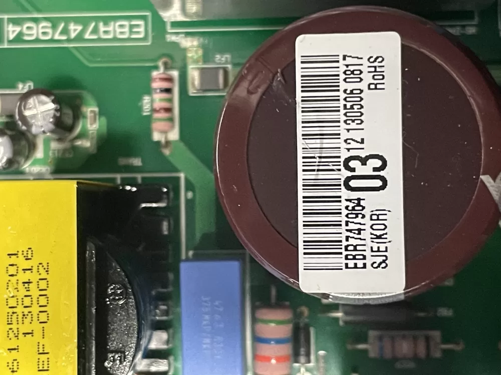 LG EBR74796403 Refrigerator Control Board AZ19824 | WM868