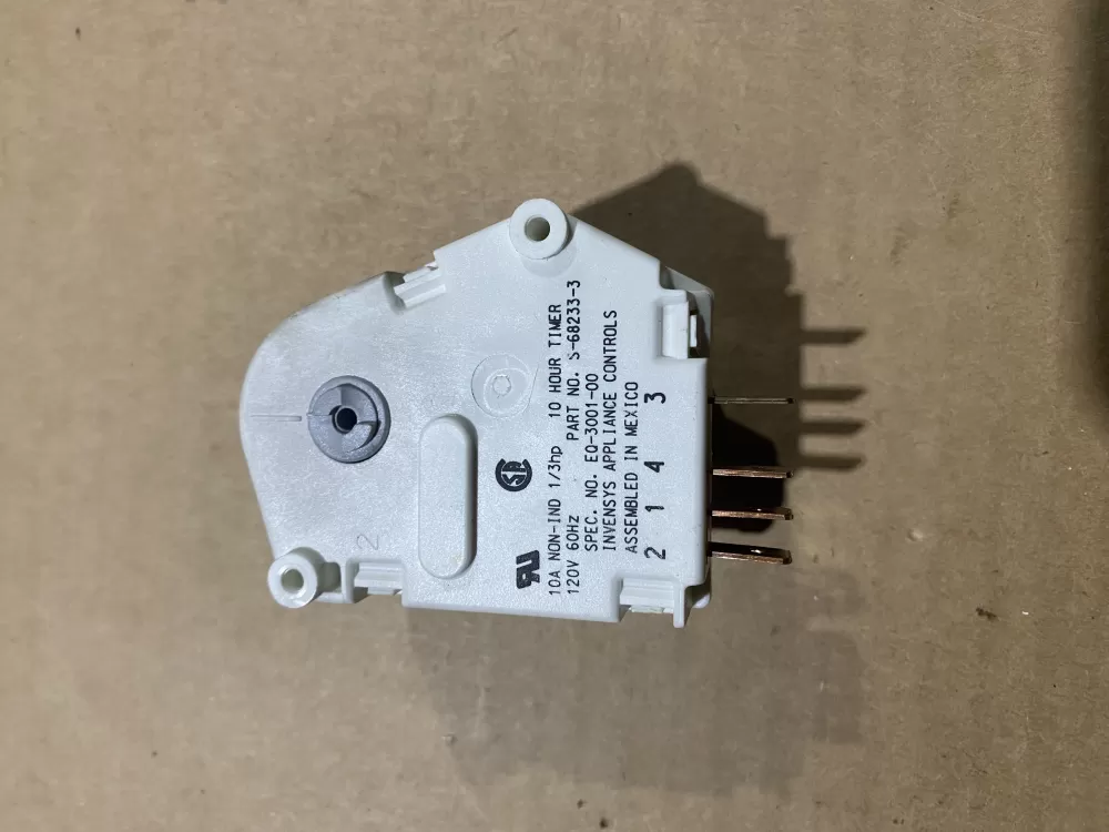 Maytag Jenn-Air Admiral Magic Chef AP6010564 63001580 66556-8 68233-2 68233-3 69543-4 69543-6 WP68233-3 PS11743747 S-68233-3 Refrigerator Defrost Timer