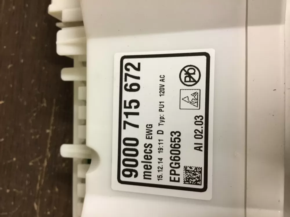 Bosch 00752740 Dishwasher Control Module EPG60653 9000715672 AZ21241 | NR108