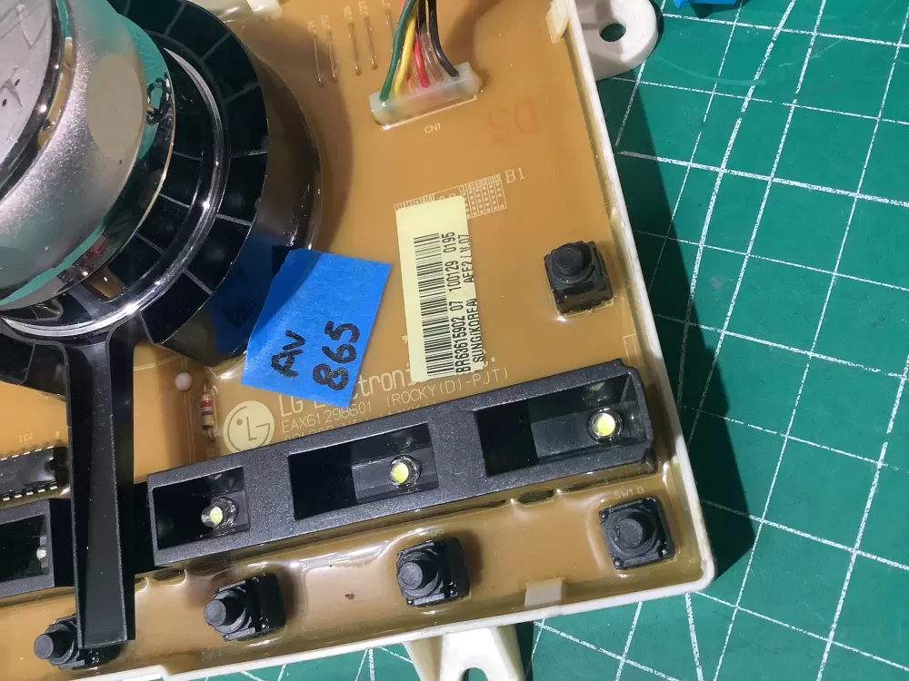 LG EBR63615902 EAX61298601 Dryer Control Board AZ188468 | AV865