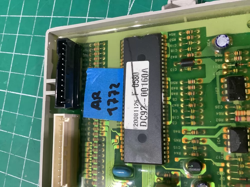 Samsung DC92-00322E DC92-00160A Dryer Electronic Control Board AZ190496 | AR1772
