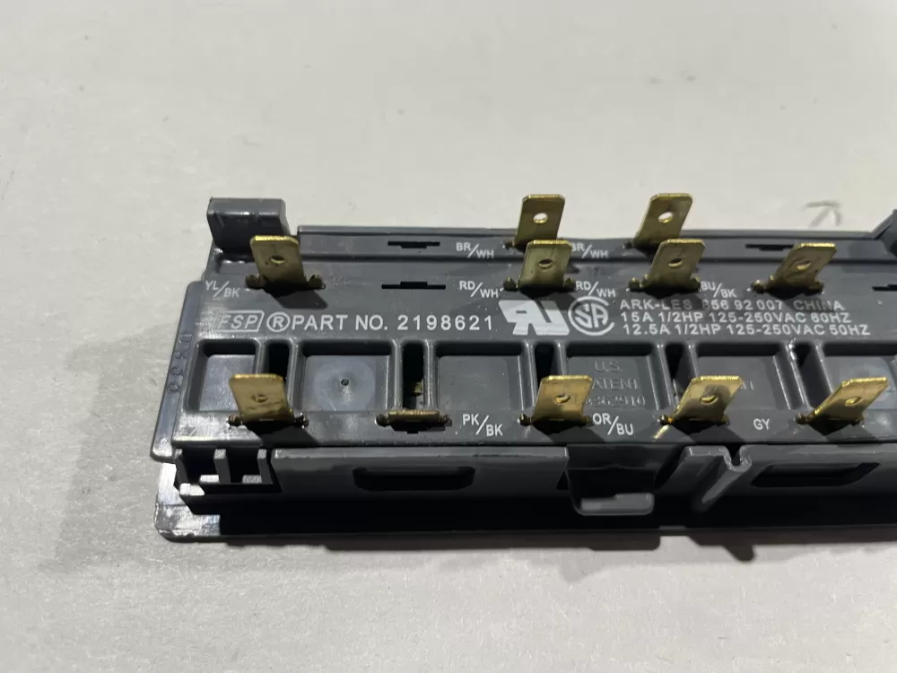 Whirlpool Maytag 2198621 Refrigerator Control Board Dispenser AZ131670 | Wm888