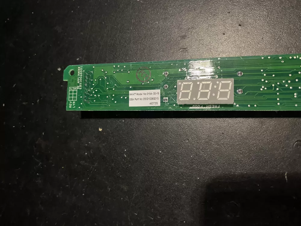 GE Refrigerator Display Control Board AZ24826 | BK438