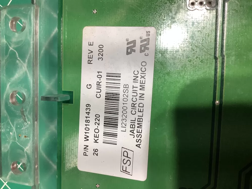 KitchenAid  General Electric AP6016433 9761799 W10181439 WPW10181439 PS11749720 Oven Control Board