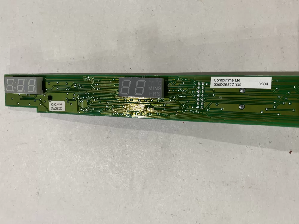 GE 200D2857G006 Refrigerator Control Board AZ159325 | BK1951