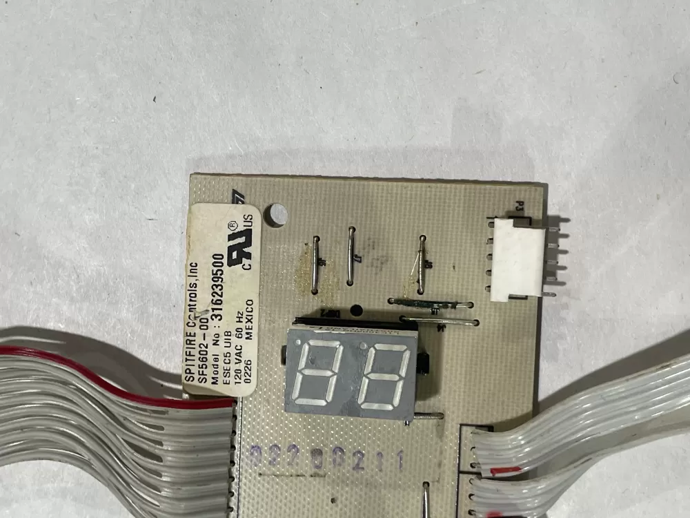 Frigidaire Kenmore AP2126658 Range Control Board Interface AZ151058 | KM2078
