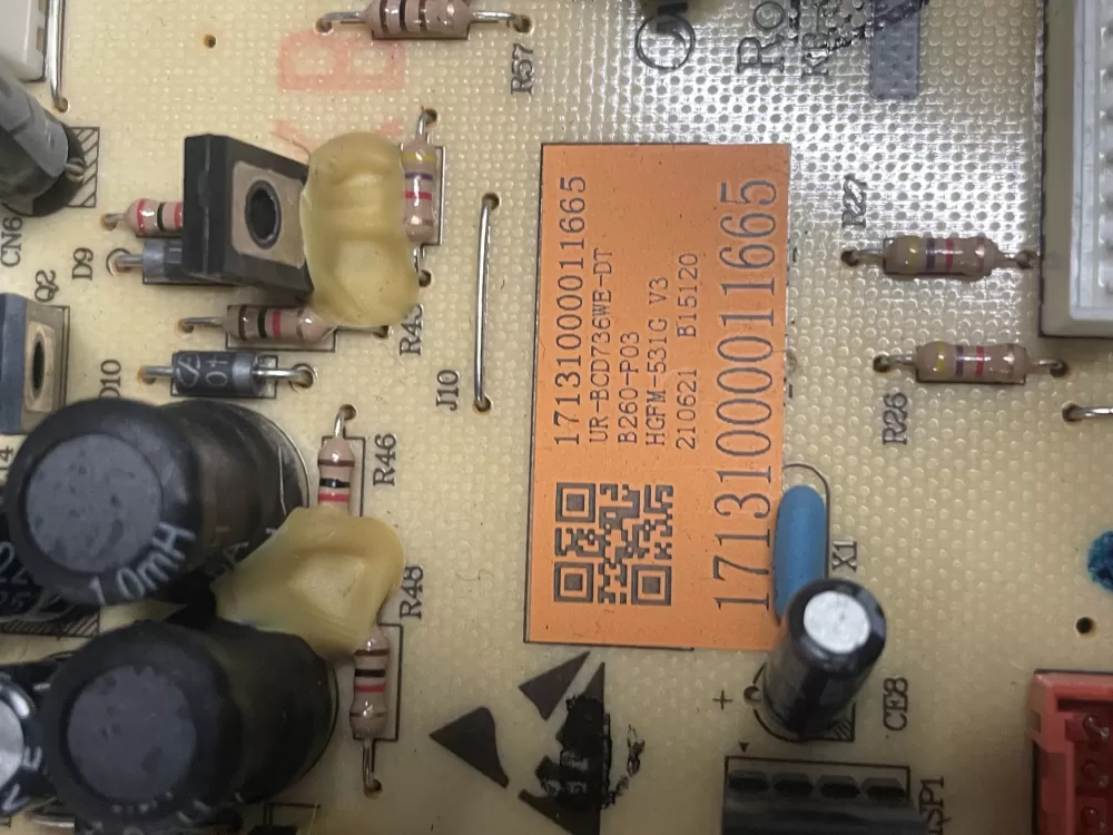 Midea Insignia 17131000011665 Refrigerator Main Control Board AZ12566 | 642