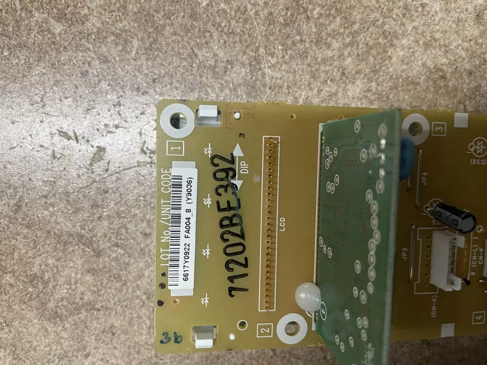 Microwave 6617Y0922 Display Control Board AZ10670 | KM1587