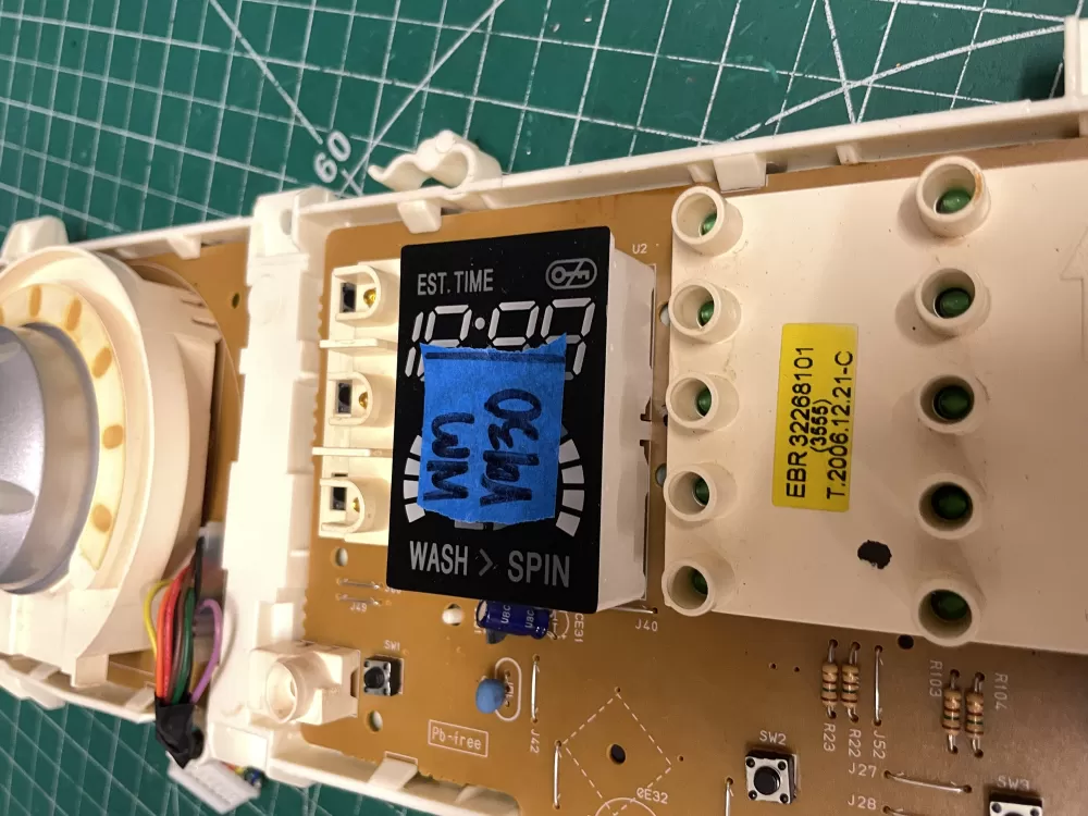 LG EAX32221201 EBR32268101 Washer Control Board AZ210461 | Wmv930