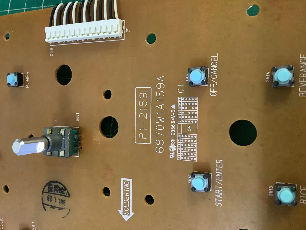 Main Control Board 6870W1A159A AZ194450 | NR593