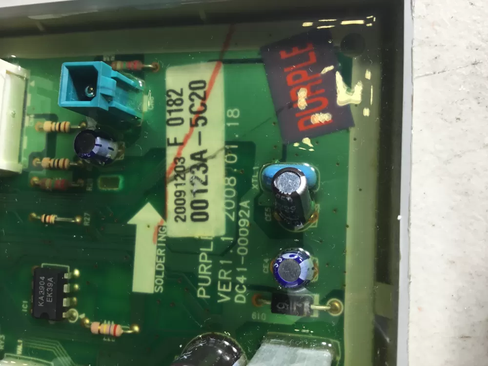 Samsung DC92-00123A DC92-00339A Dryer Control Board AZ42533 | NR1735