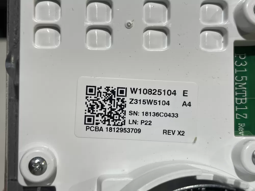 Maytag W10679028 W10825104 W10911040 Washer Control Panel AZ141259 | Wmv736