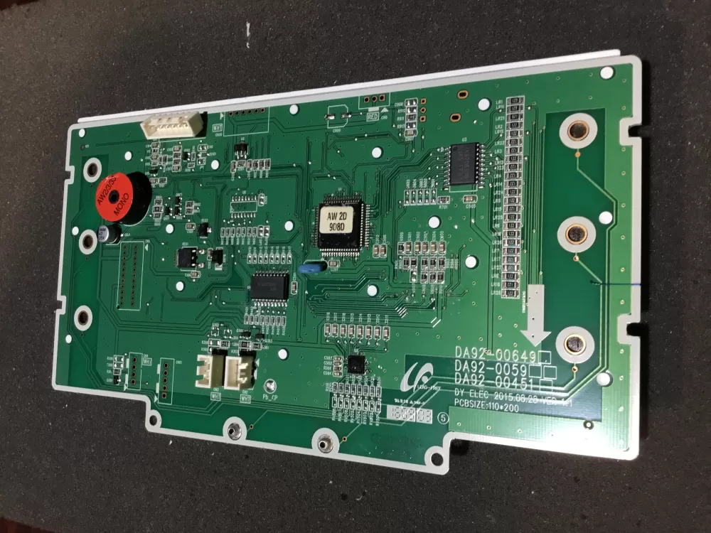 Samsung DA92 00649A Refrigerator Control Board Dispenser AZ81299 | NR877