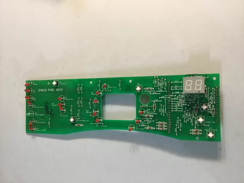 Whirlpool FG6433547240S Dryer Control board Shield