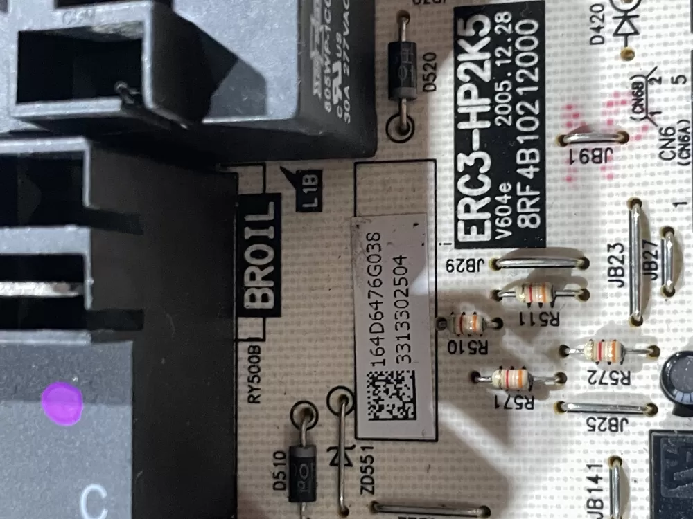 GE WB27T11151 164D6476G038 Range Oven Electronic Control Board AZ72383 | Wm1792