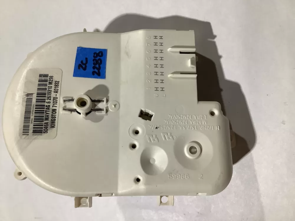 Maytag 62619310 6 2619310 Washer Timer 219310 AZ126800 | ZC2288
