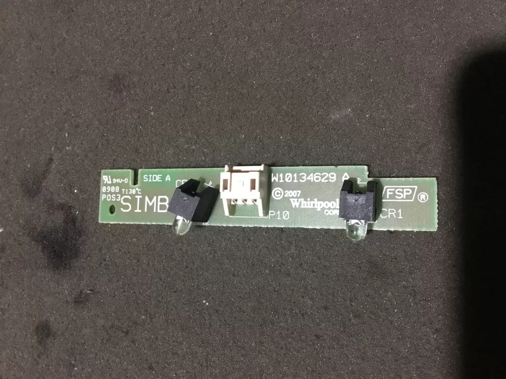 Whirlpool Kenmore W10134629 Refrigerator LIght Control Board AZ105679 | NR283