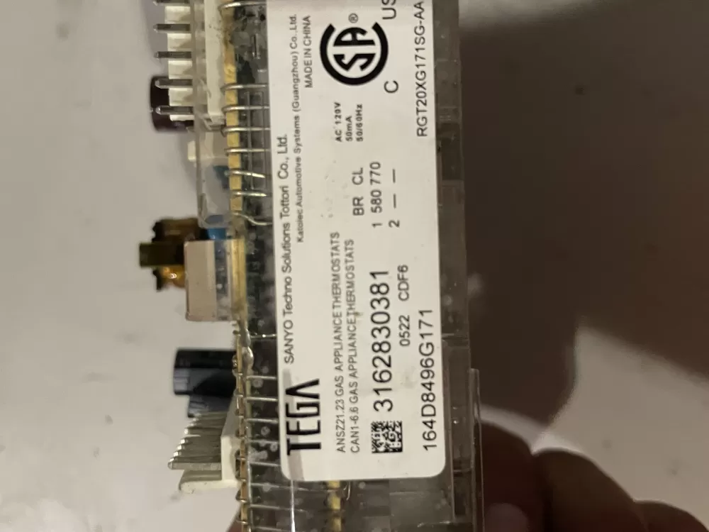 GE WB27X20745 164D8496G171 Range Oven UI Control Board AZ33838 | Wmv371