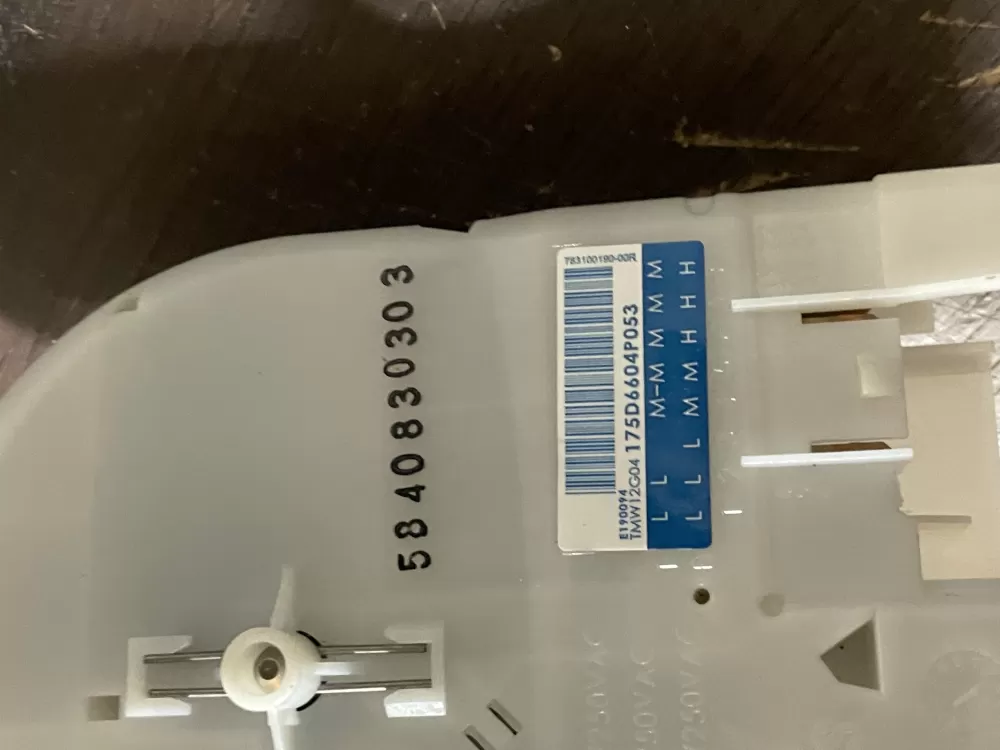 GE WH12X10527 175D6604P053 Washer Timer AZ39194 | Wm474