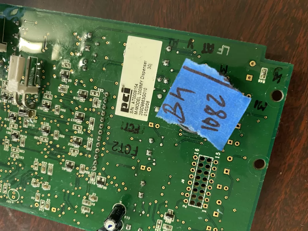GE 200D9863G010 Refrigerator Control Board Dispenser AZ35445 | BK1082