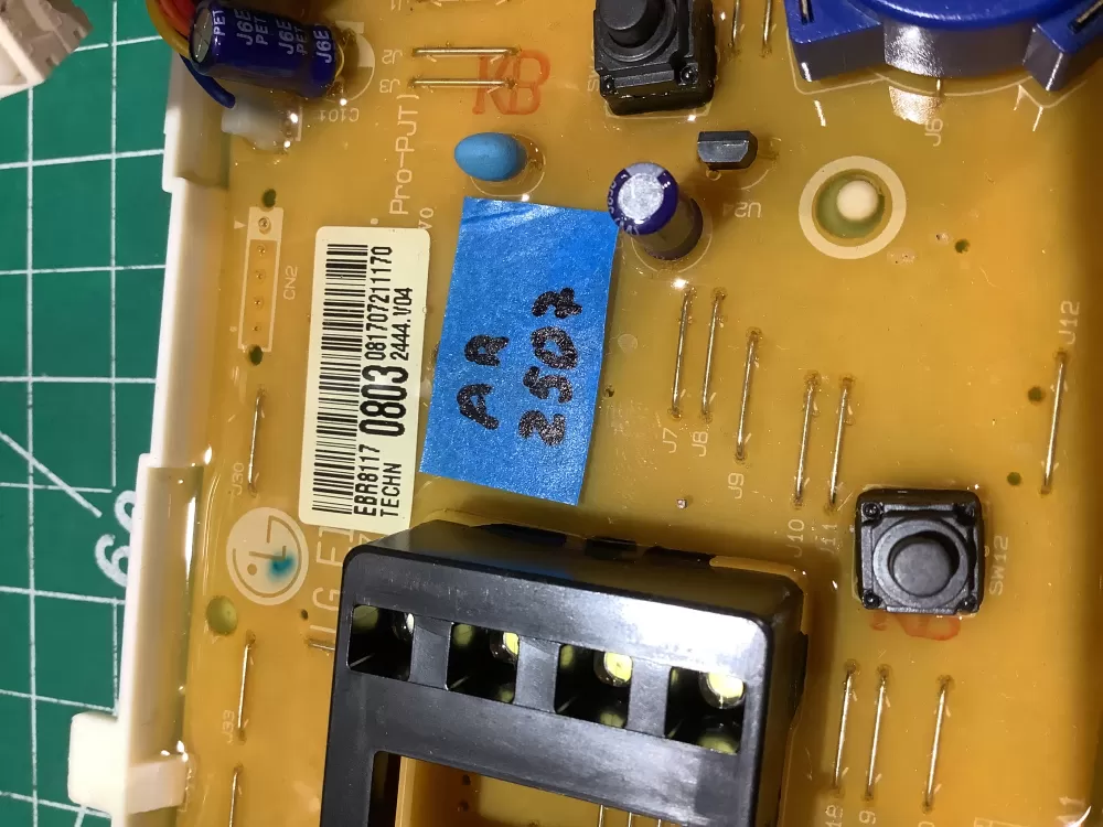 LG EBR81170803 Dryer Control Board Panel AZ185309 | AR2507