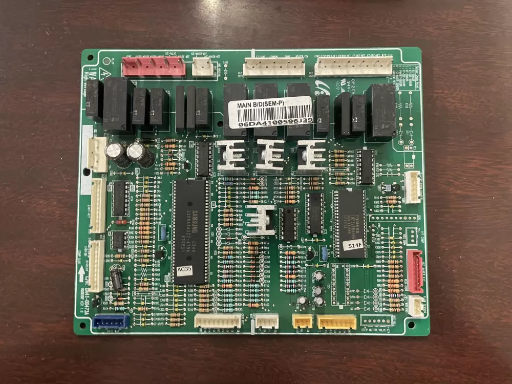 Samsung DA41 00596J Refrigerator Control Board AZ35724 | KM328