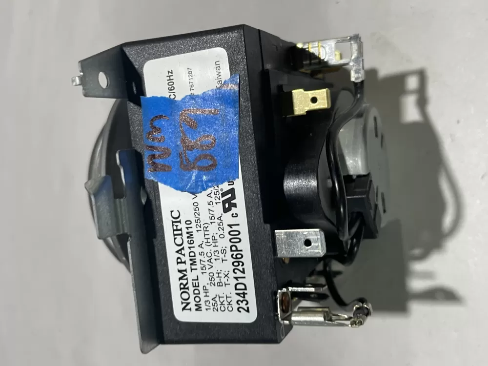 GE TMD16M10 234D1296P001 Dryer Timer AZ152086 | Wm889