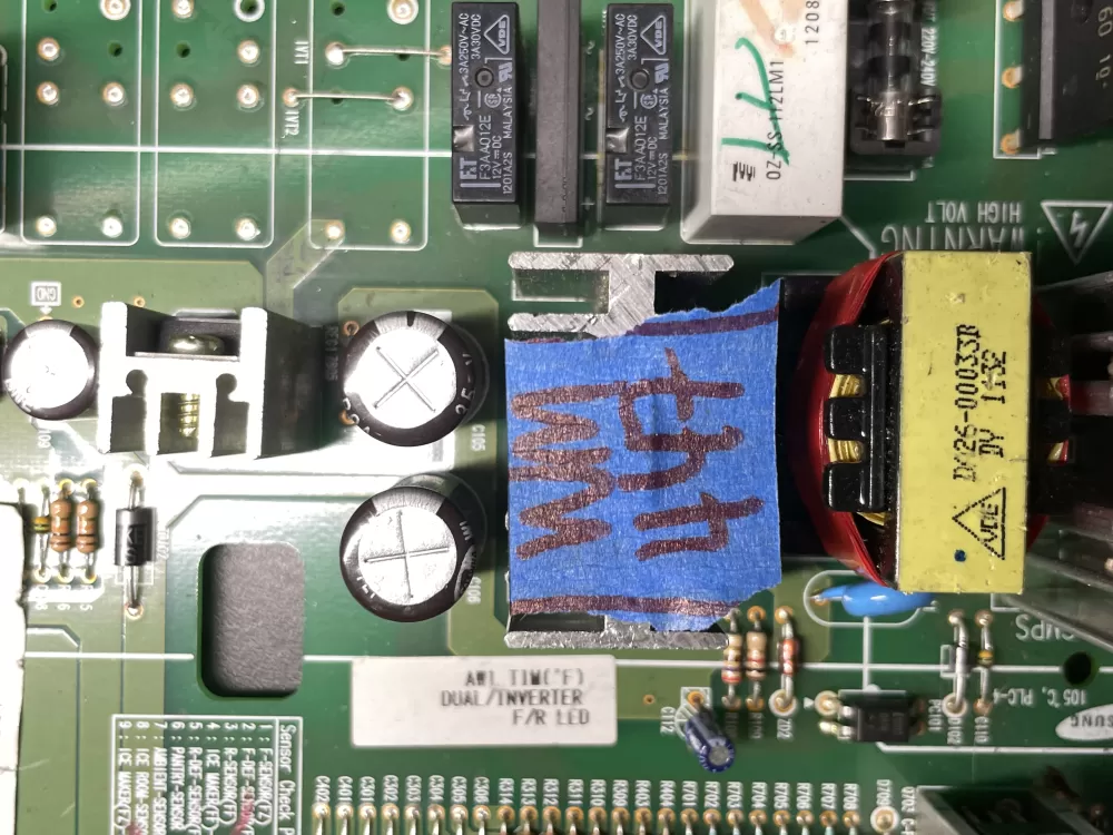 Samsung DA41-00648B DA4100648B Refrigerator Control Board AZ35801 | Wm447