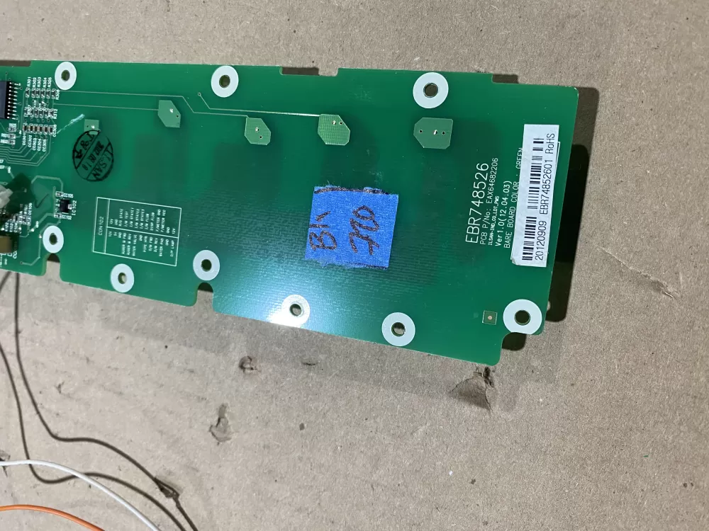 LG EBR74852601 Refrigerator Board Dispenser AZ70446 | BK720