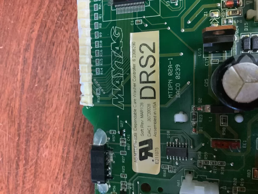 Maytag 2206994 E211075 S4 Washer Control Board Display AZ225074 | BG332