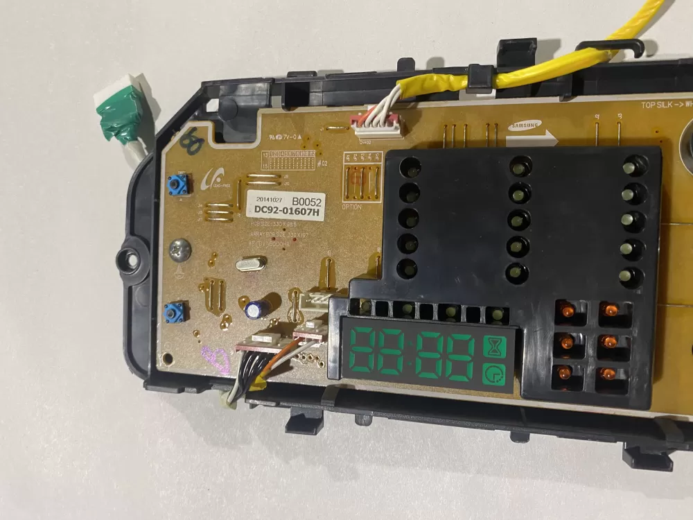 Samsung DC92-01607H Dryer Control Board AZ145496 | BK2437