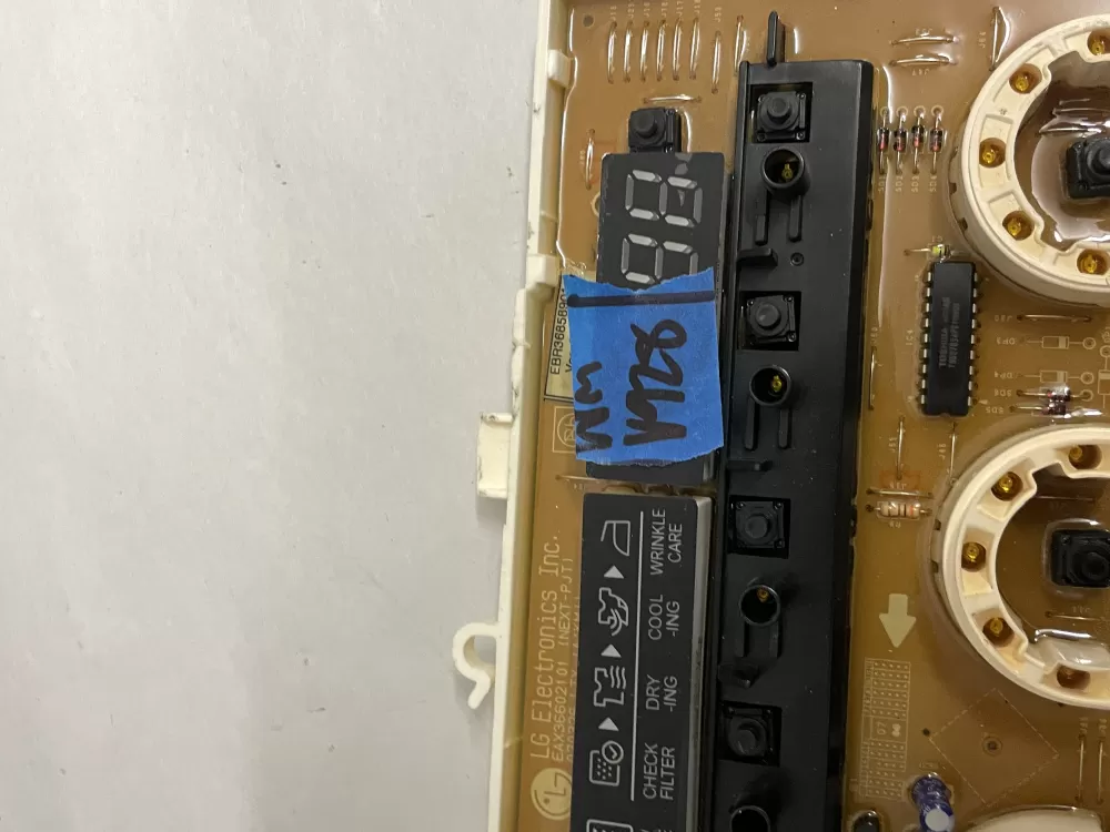 LG EBR36858901 EAX36602101 Dryer Control Board AZ227234 | Wmv928