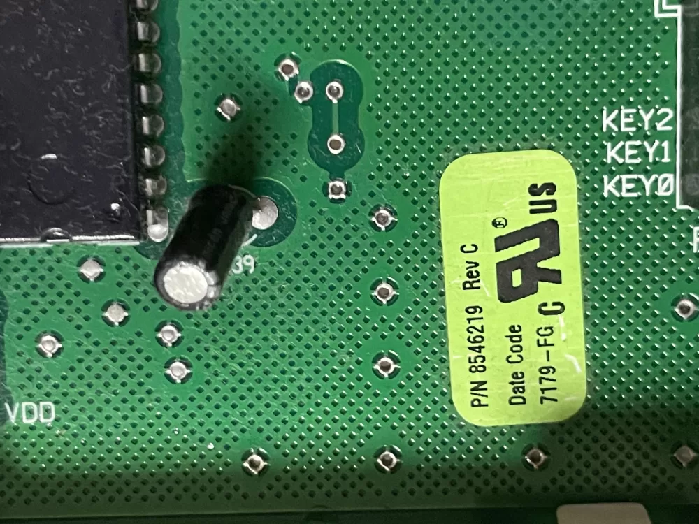 Whirlpool  Maytag  Kenmore WP8546219  AP6013143  8546219  1060737  3978889  3978917  3978918  3978918R  3980062  3980062R  661653  8546219EXCR  8546219R  8557308  8557308R  PS11746365  FGWPL502W7J Dryer Control Board