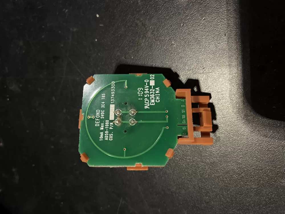 Frigidaire Kenmore 137493300 Washer Control Board Selector Switch