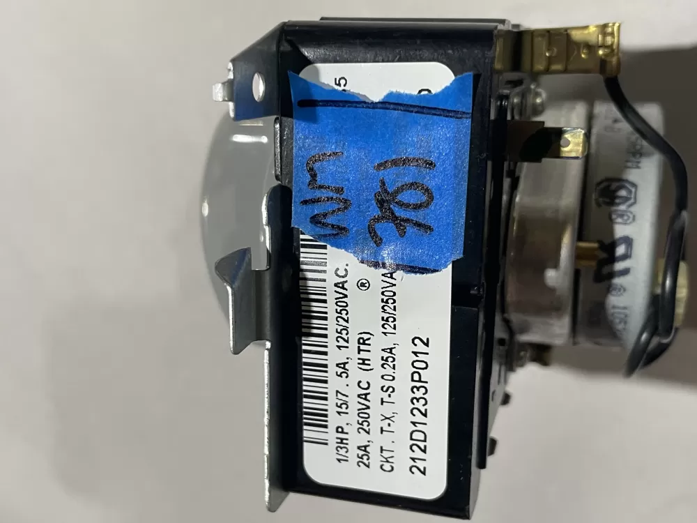 GE 212D1233P012 WE4M364 Dryer Timer AZ185010 | Wm781