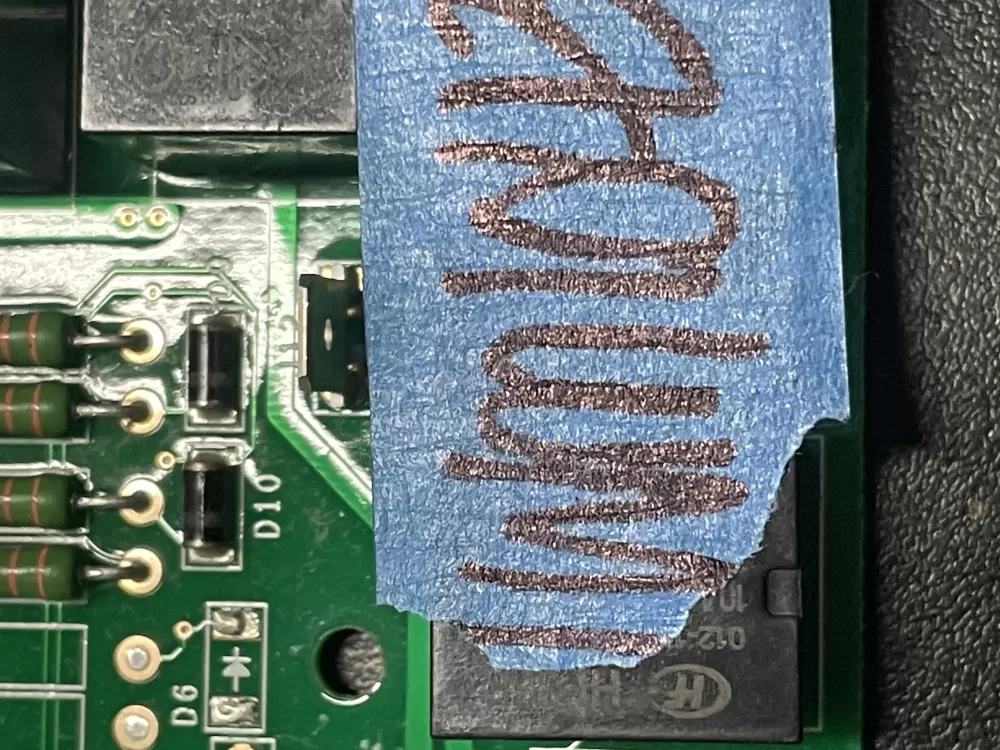 GE 200D4850G022 WR55X10942 Refrigerator Control Board AZ1077 | Wm1043