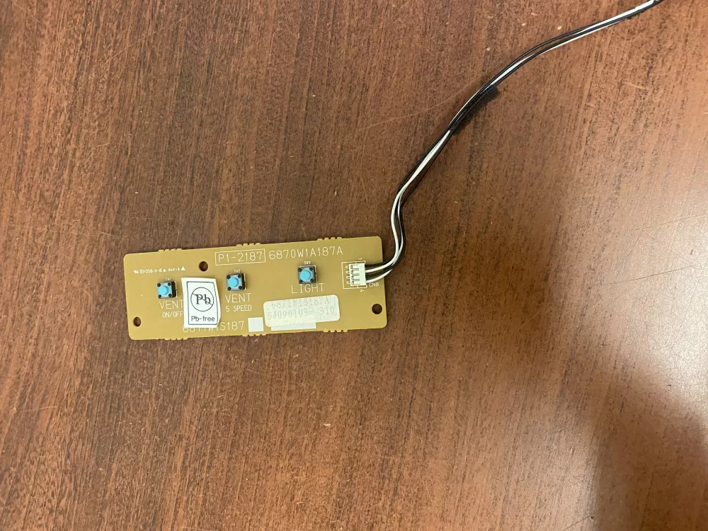 LG Kenmore Microwave Control Board Otr Pcb / 6870w1a187a AZ51430 | BK1843